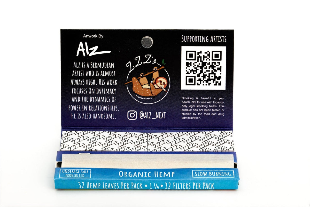 1 1/4 Rolling Papers + Tips - "Love in the Time of Corona" - ZZZ's Collective