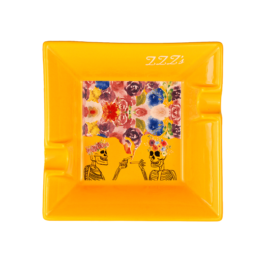 Ceramic Ashtray - "Dead Flowers" by Dan Macura