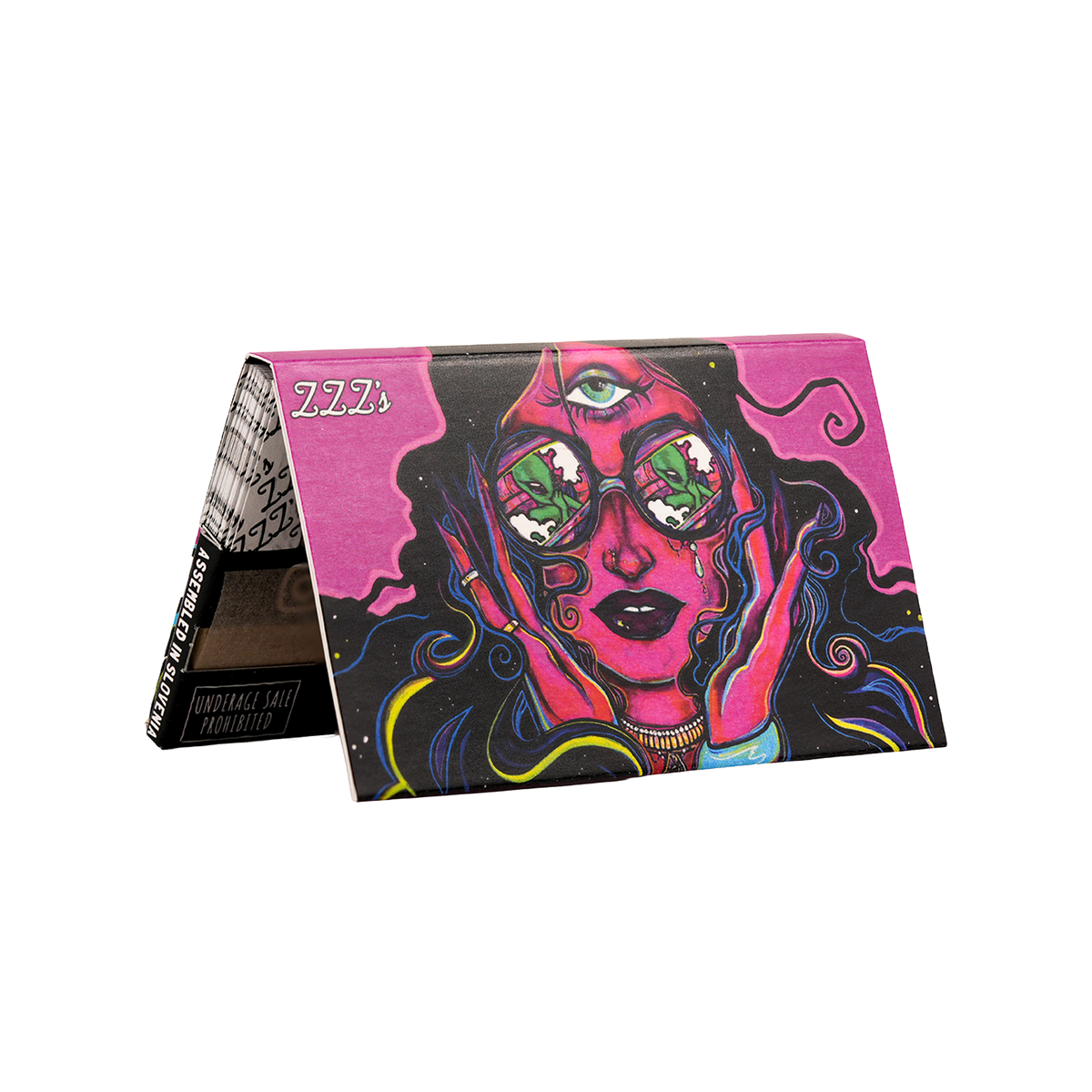 1 1/4 Rolling Papers + Tips - "Cosmic Vision"