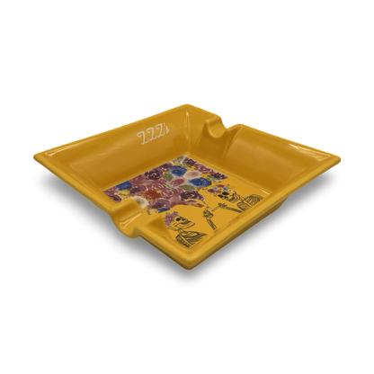 Ceramic Ashtray - "Dead Flowers" by Dan Macura - ZZZ's Collective