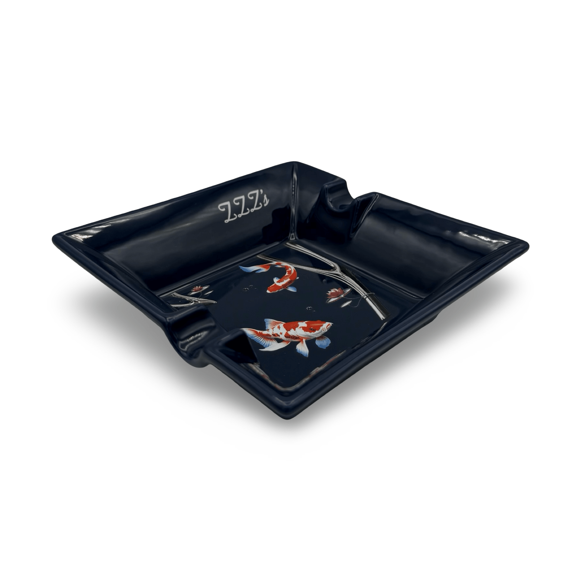 Ceramic Ashtray - "Night Swim" by Tanner Valant - ZZZ's Collective
