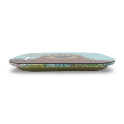 Rolling Tray with Magnetic Lid - Mush Love by Cecilia Granata