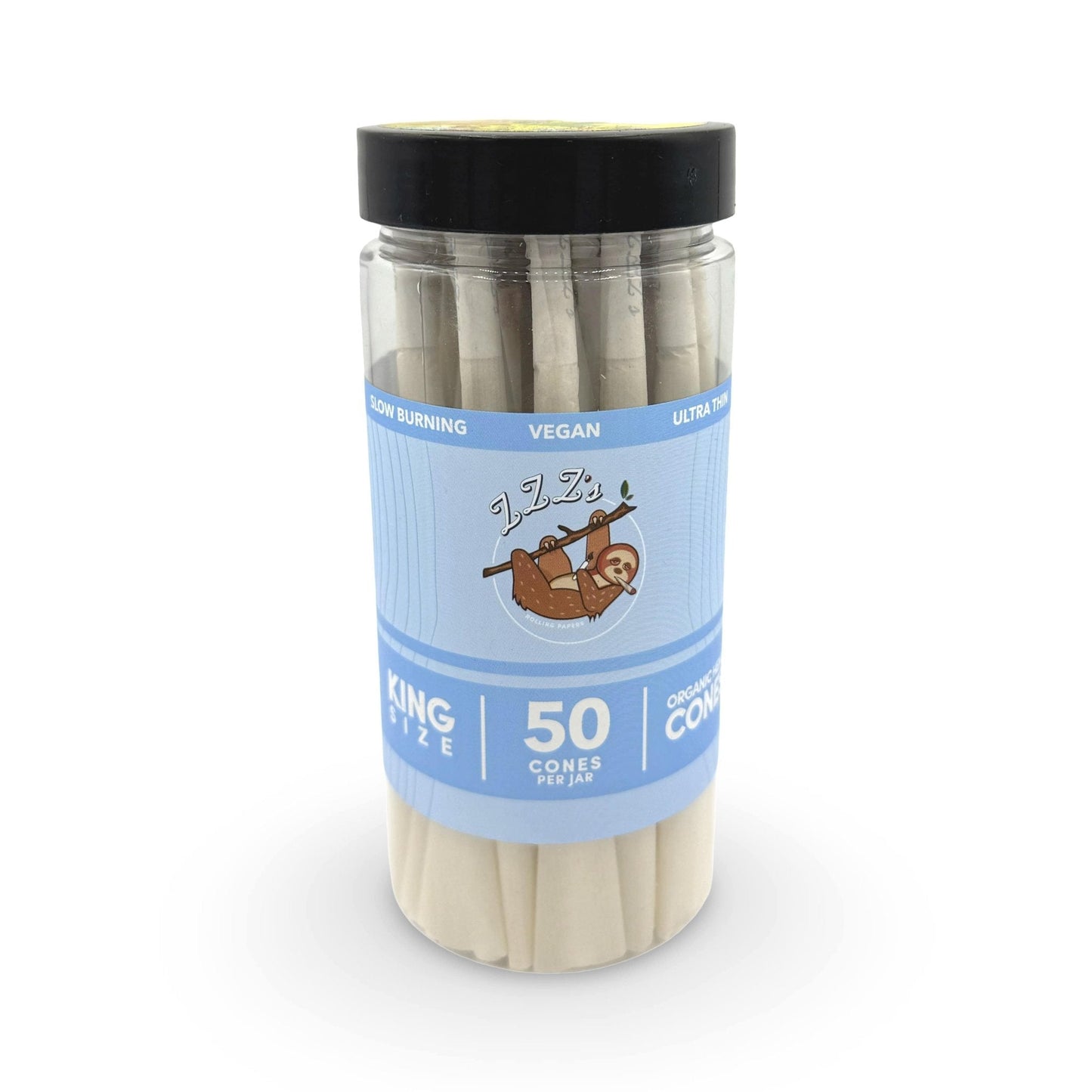 King Size 50pk Jars - "Stoner Sloth" by Tim Molloy - ZZZ's Collective