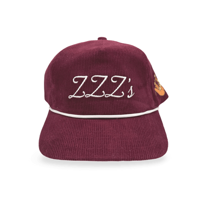 ZZZ's Corduroy Hat - Burgundy - ZZZ's Collective