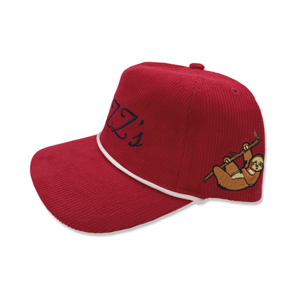 ZZZ's Corduroy Hat - Red