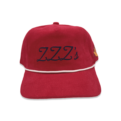 ZZZ's Corduroy Hat - Red